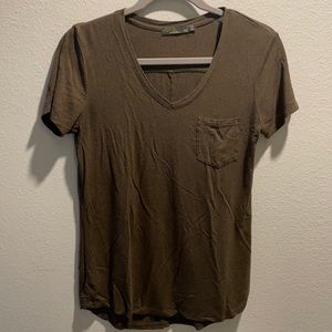 Short Sleeve Green Short